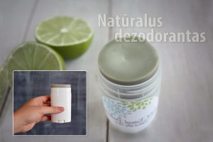 Natūralus dezodorantas pažastims